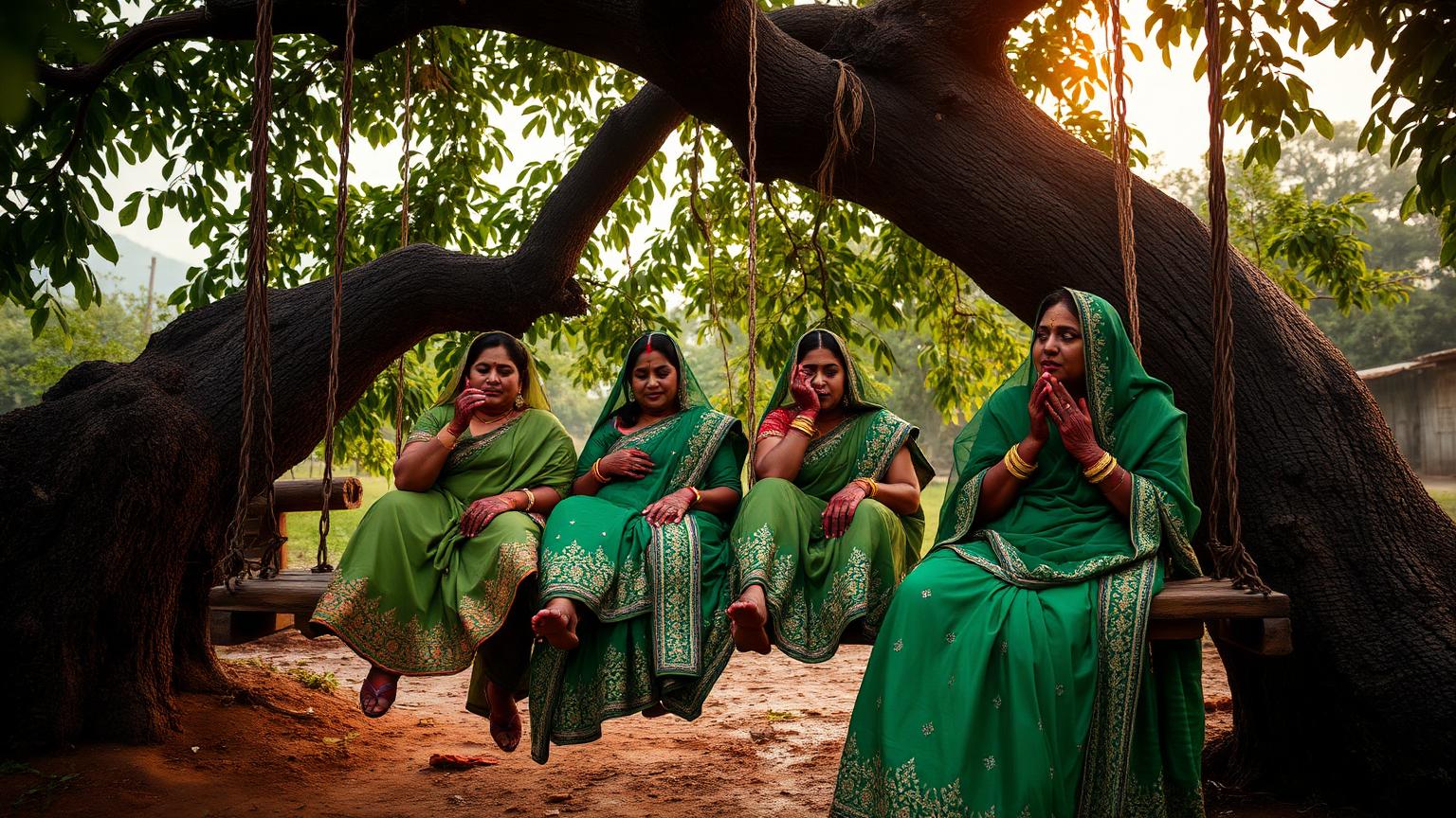 Teej: Green Skies and the Songs of Married Daughters