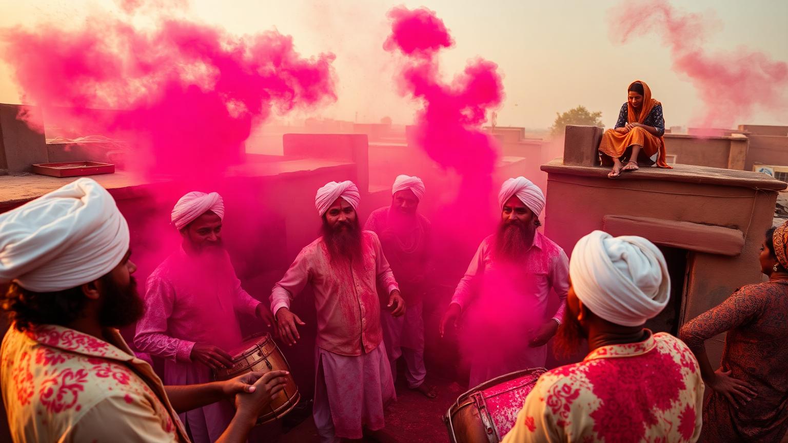 Holi in Meena Villages: Dhamal, Gulaal and the Gher