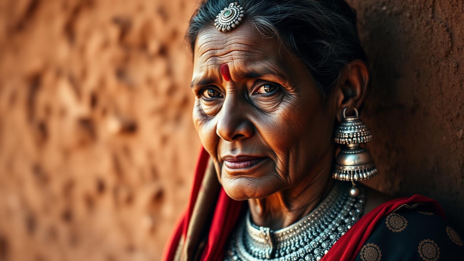 Silver and the Meena Woman: Hansli, Borla, Payal
