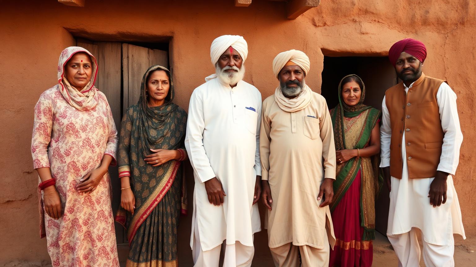 Ghaghra, Odhni, Angarkha: A Wardrobe of Everyday Dignity